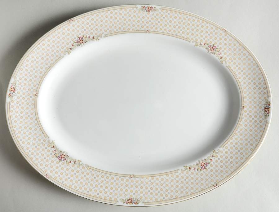 Turnberry 15" Oval Serving Platter by Wedgwood-1