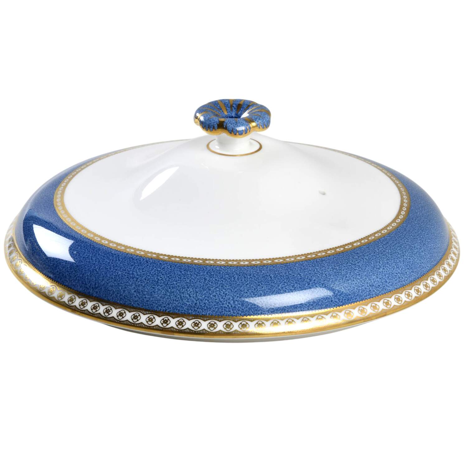 Ulander Powder Blue Lid for Round Vegetable by Wedgwood-1