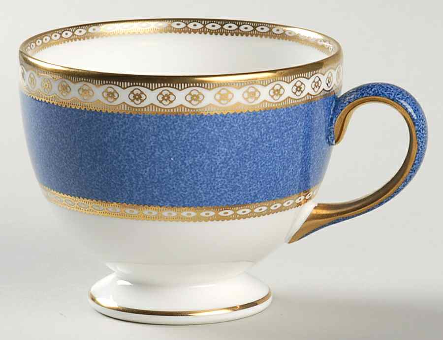 Ulander Powder Blue Leigh Shape Footed Cup by Wedgwood-1