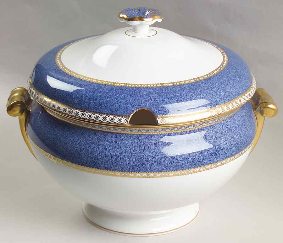 Ulander Powder Blue Tureen &  Lid by Wedgwood-1