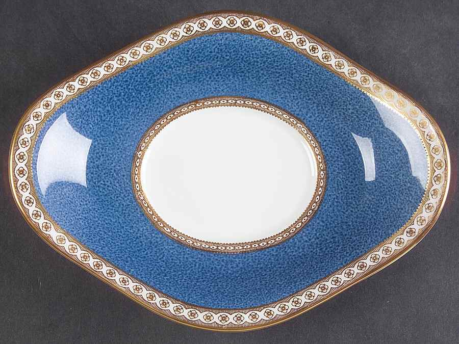 Ulander Powder Blue Underplate for Gravy Boat by Wedgwood-1