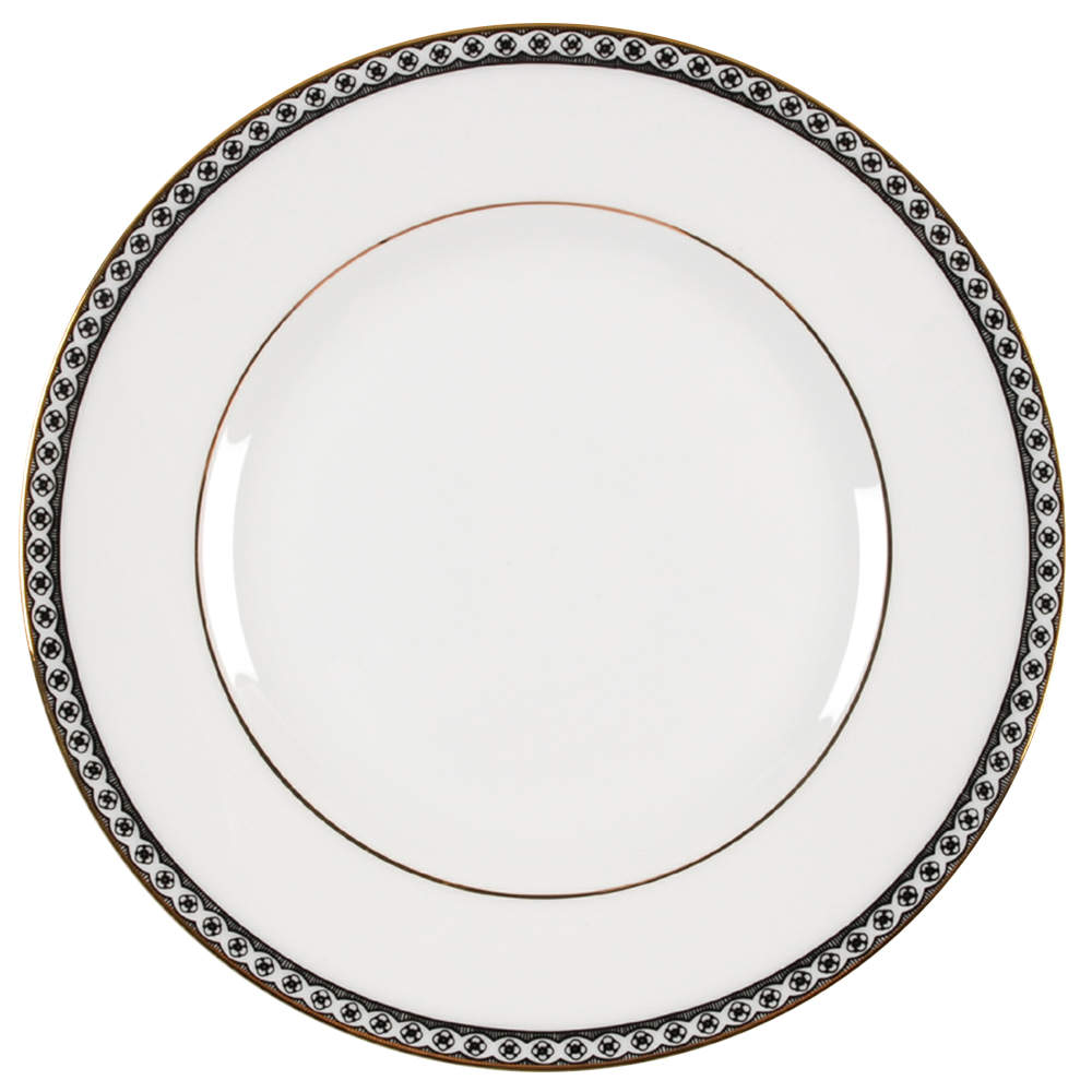 Ulander Black Salad/Dessert Plate by Wedgwood-1