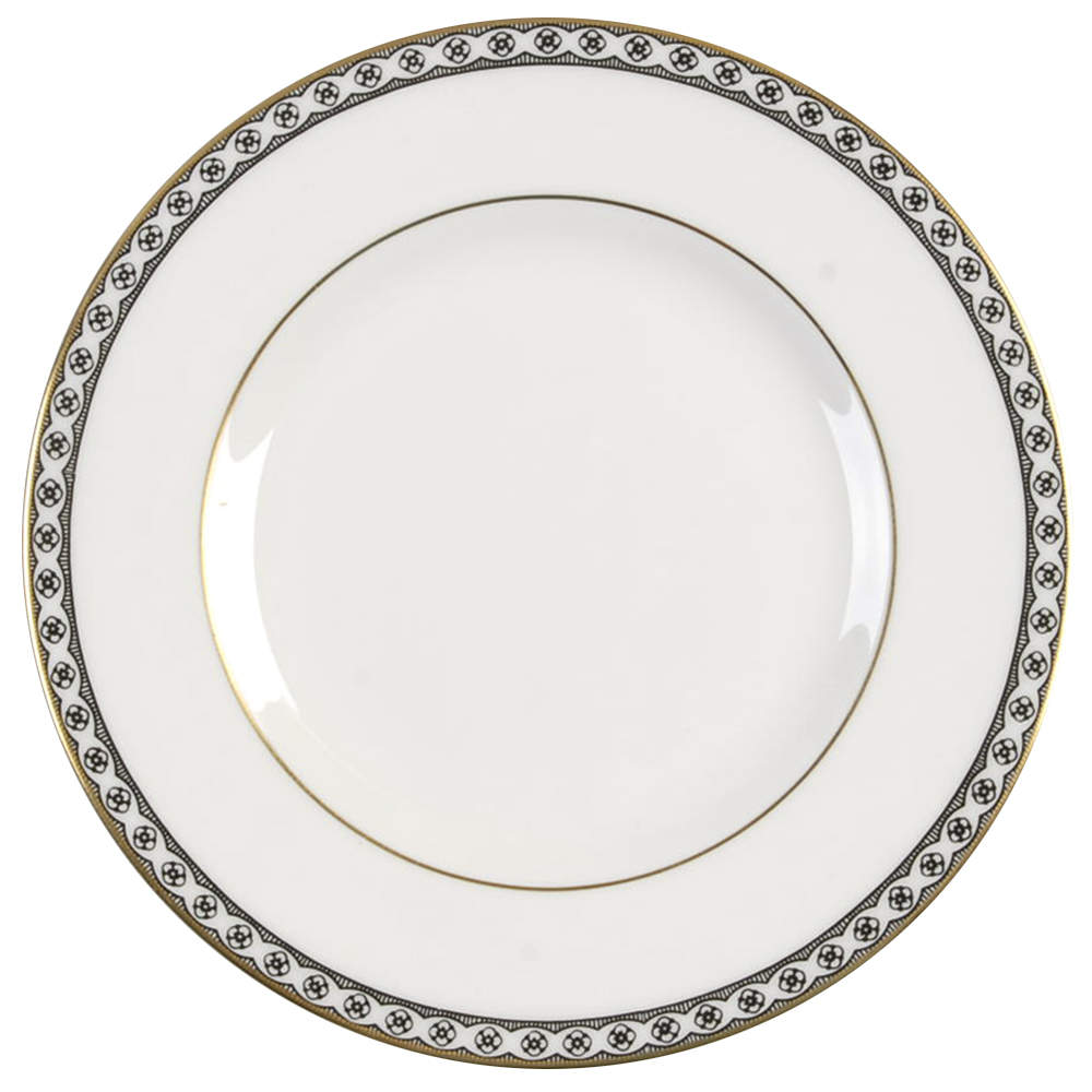 Ulander Black Bread & Butter Plate by Wedgwood-1