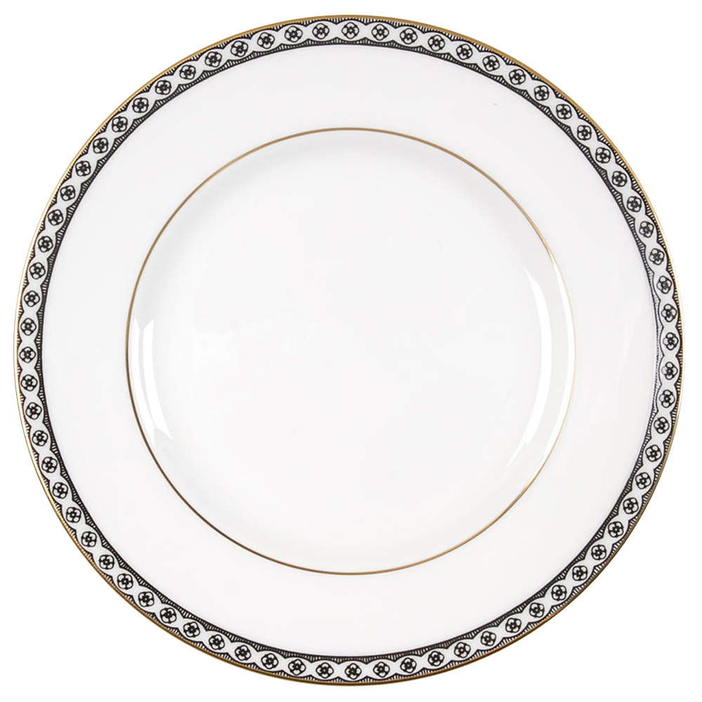 Ulander Black Bread & Butter Plate by Wedgwood-1