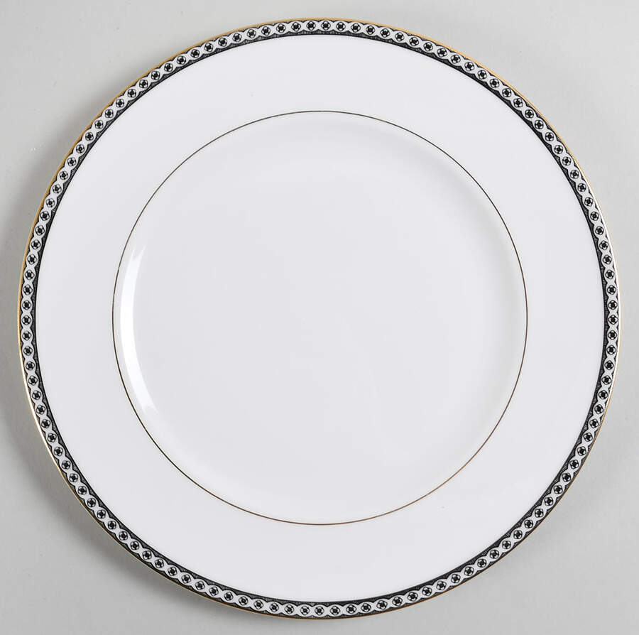 Ulander Black Dinner Plate by Wedgwood-1