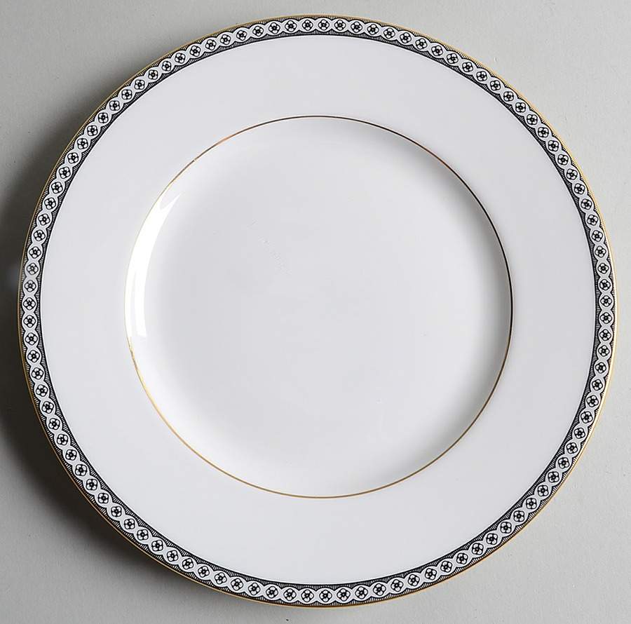 Ulander Black Luncheon Plate by Wedgwood-1