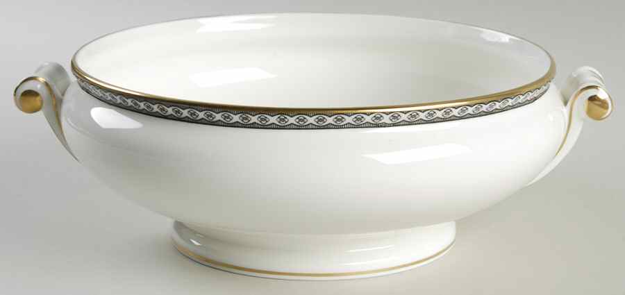 Ulander Black Round Vegetable No Lid by Wedgwood-1