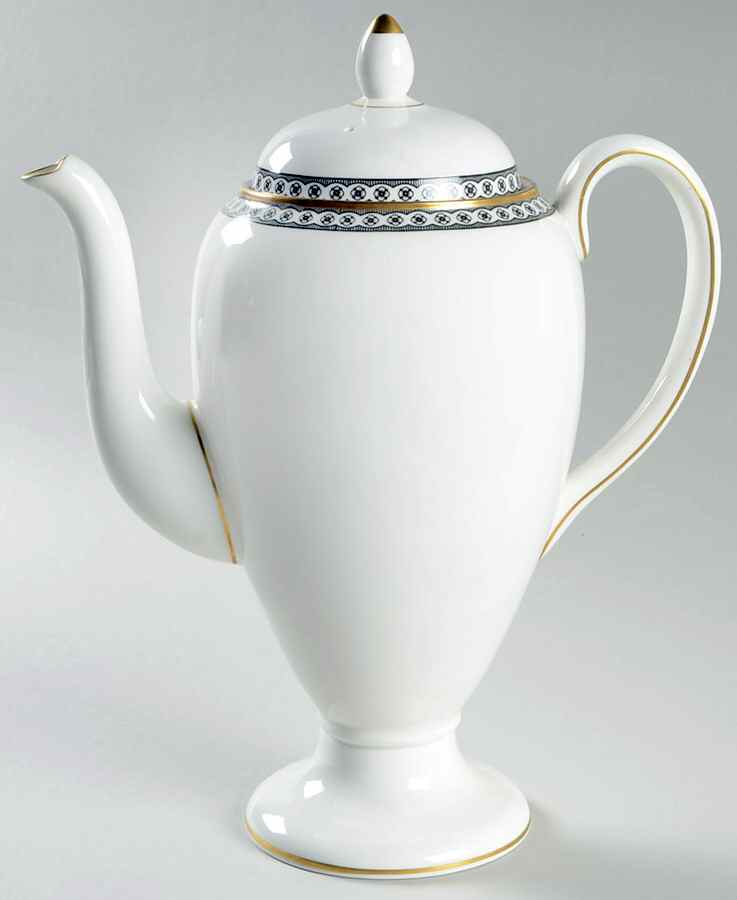 Ulander Black Coffee Pot & Lid by Wedgwood-1