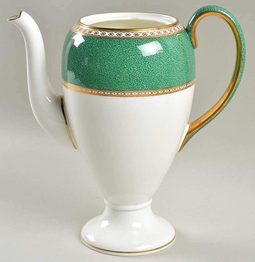 Ulander Powder Green Coffee Pot No Lid by Wedgwood-1