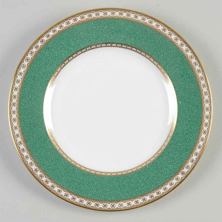 Ulander Powder Green Dessert/Pie Plate by Wedgwood-1