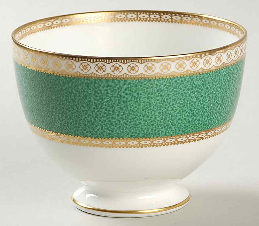 Ulander Powder Green Open Sugar Bowl by Wedgwood-1