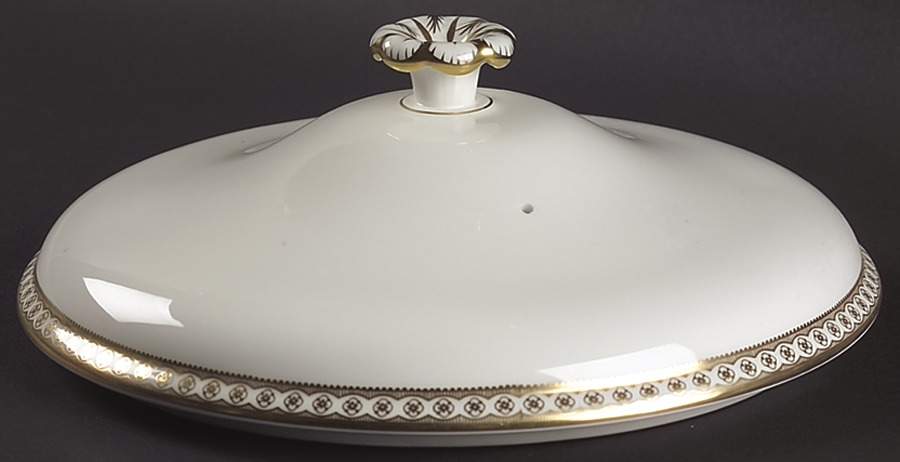 Ulander Gold Lid for Round Vegetable by Wedgwood-1