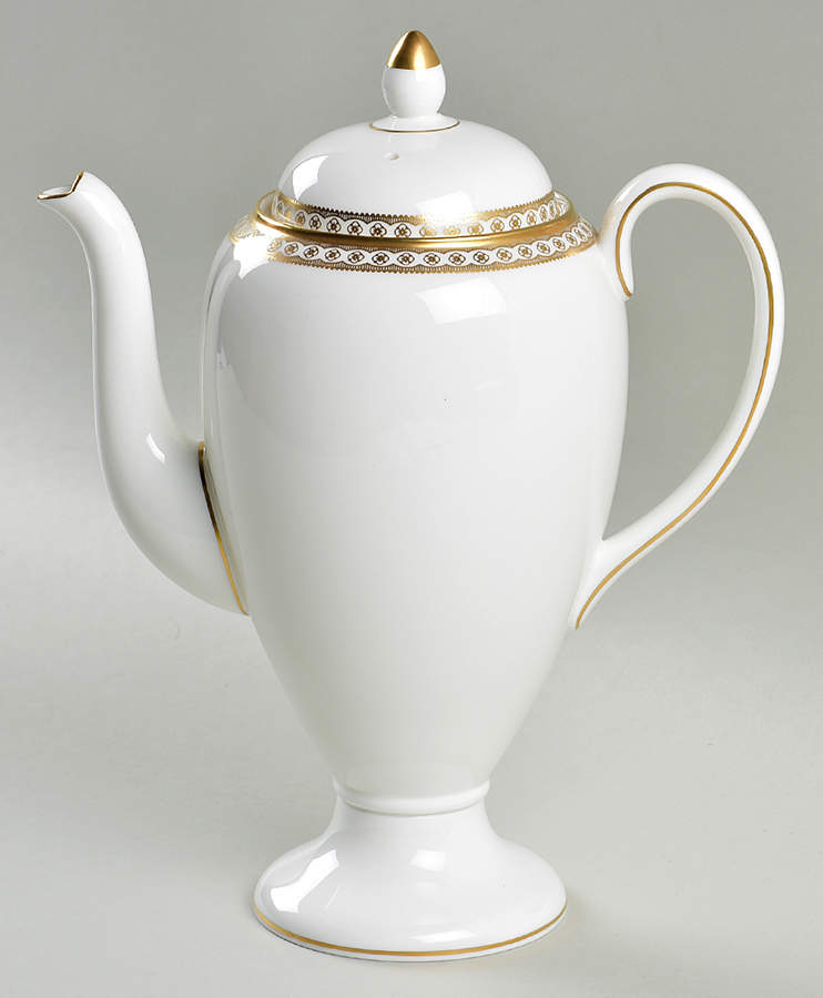 Ulander Gold Coffee Pot & Lid by Wedgwood-1