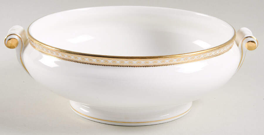 Ulander Gold Round Vegetable No Lid by Wedgwood-1