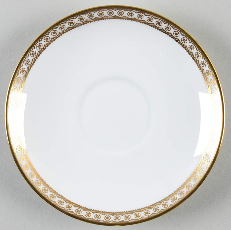 Ulander Gold Saucer by Wedgwood-1