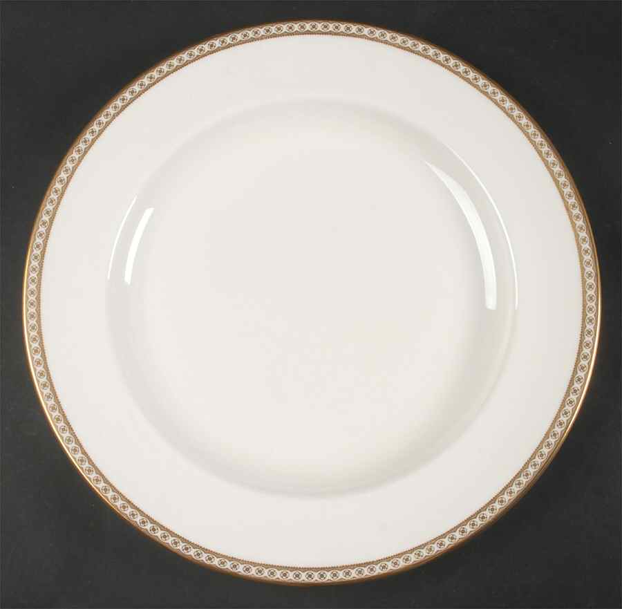 Ulander Gold 13" Chop Plate (Round Platter) by Wedgwood-1