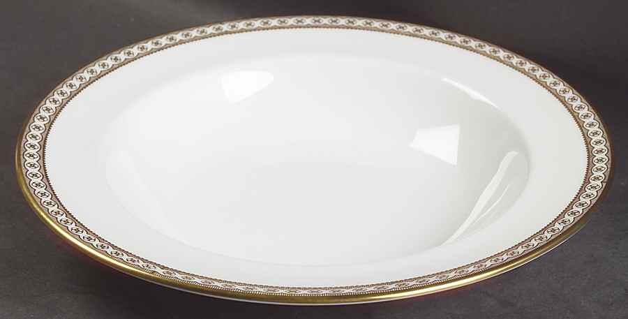 Ulander Gold Rim Soup Bowl by Wedgwood-1