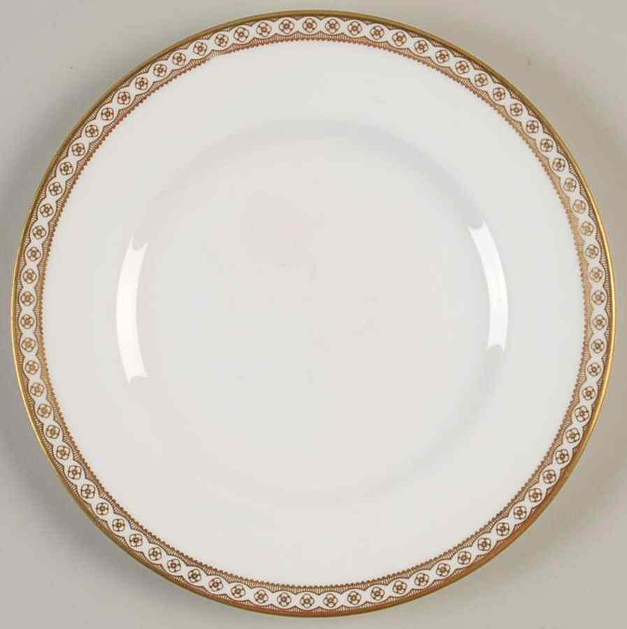 Ulander Gold Dessert/Pie Plate by Wedgwood-1