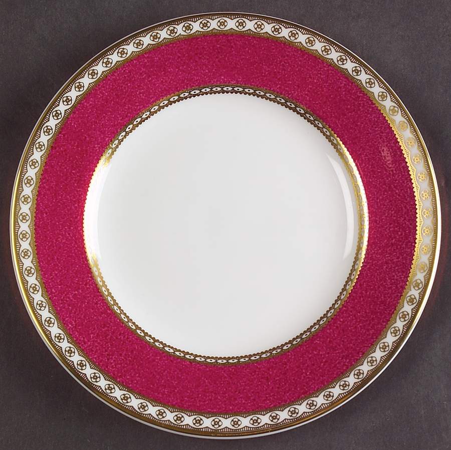 Ulander Powder Ruby Bread & Butter Plate by Wedgwood-1