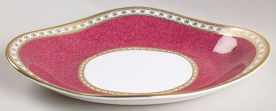Ulander Powder Ruby Pickle Dish by Wedgwood-1