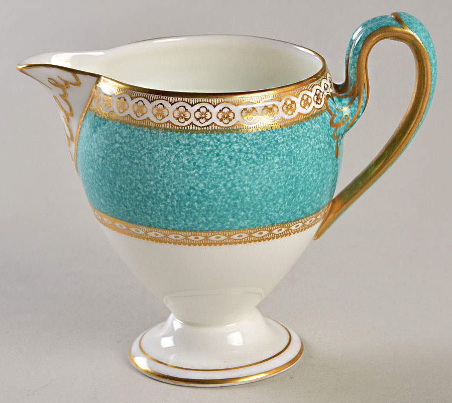 Ulander Powder Turquoise Creamer by Wedgwood-1