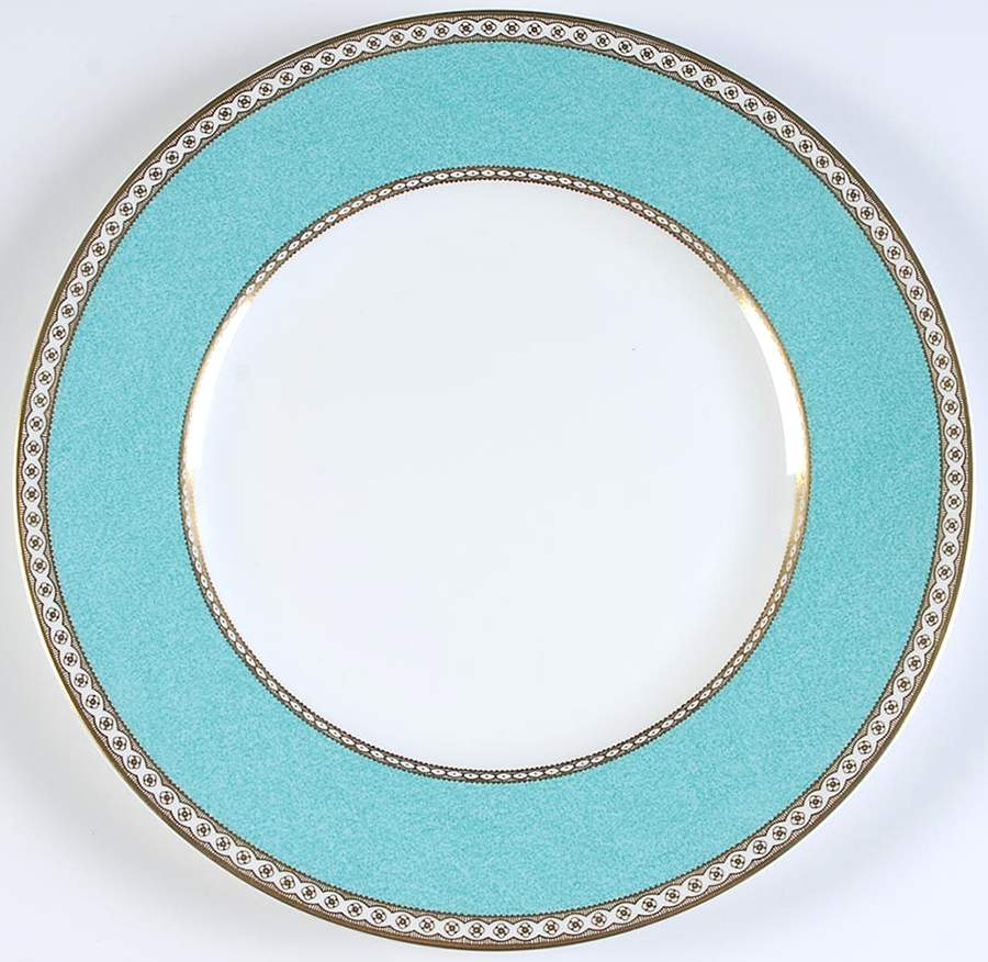 Ulander Powder Turquoise Dinner Plate by Wedgwood-1