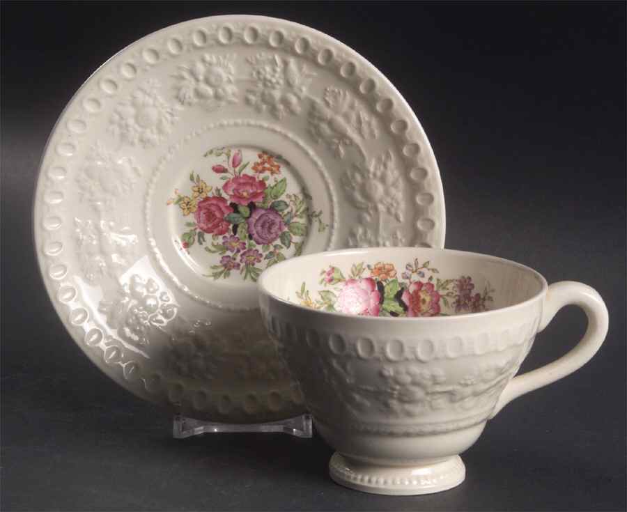 Ullswater Footed Cup & Saucer Set by Wedgwood-1