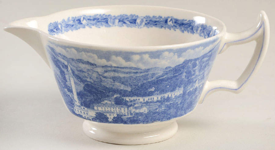 University of California Blue Creamer by Wedgwood-1