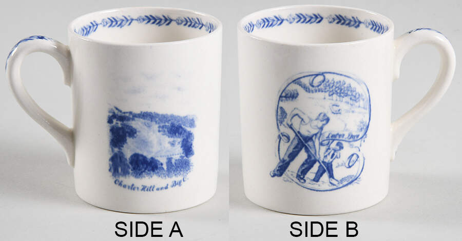 University of California Blue Flat Demitasse Cup by Wedgwood-1