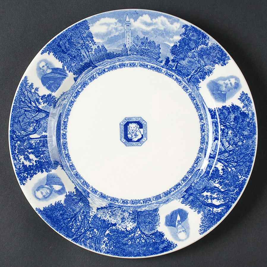 University of California Blue Salad Plate by Wedgwood-1