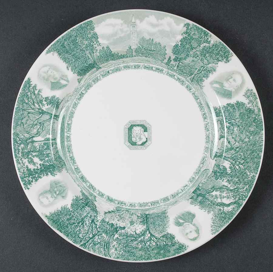 University of California Green Salad Plate by Wedgwood-1