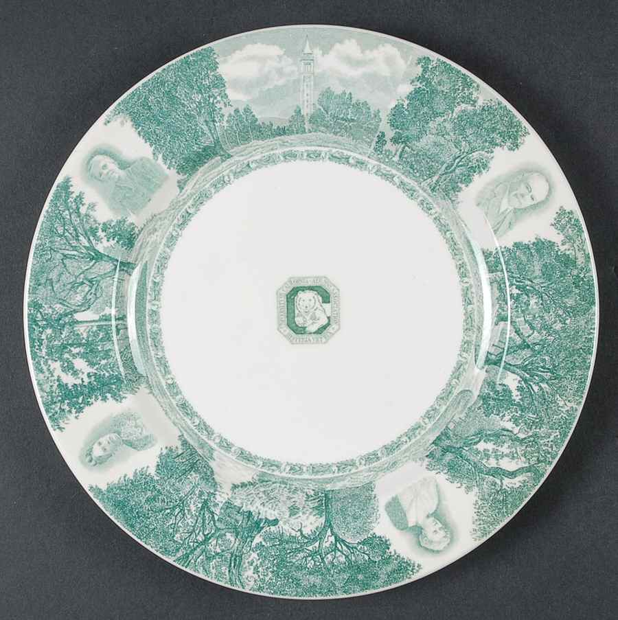 University of California Green Salad Plate by Wedgwood-1