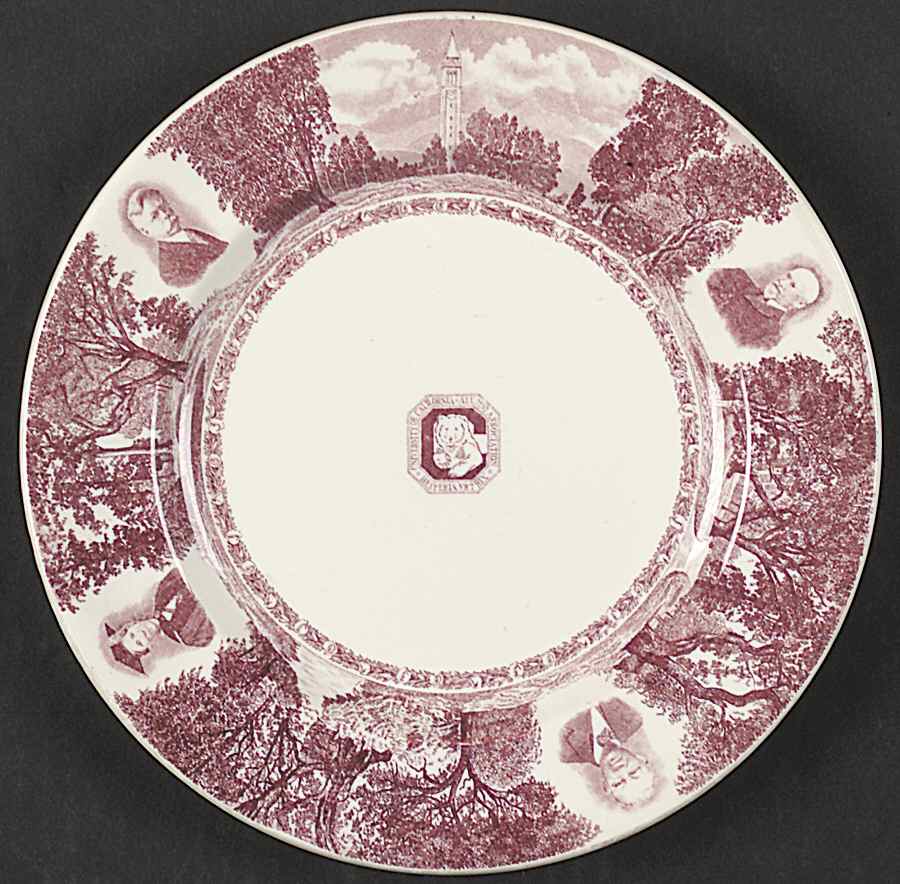 University of California Mulberry Salad Plate by Wedgwood-1