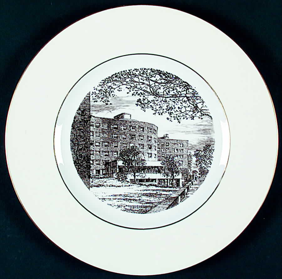 Massachusetts Institute of Tech Brown Dinner Plate by Wedgwood-1