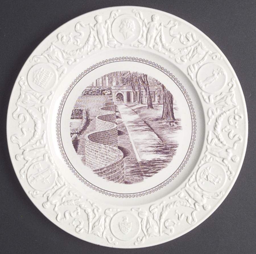 University of Virginia Mulberry Dinner Plate by Wedgwood-1