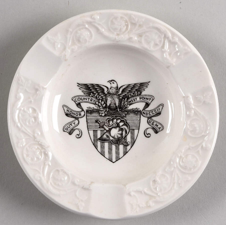United States Military Academy Blue Small Ashtray by Wedgwood-1