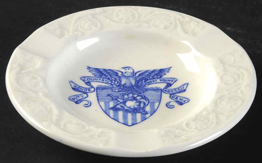 United States Military Academy Blue Small Ashtray by Wedgwood-1