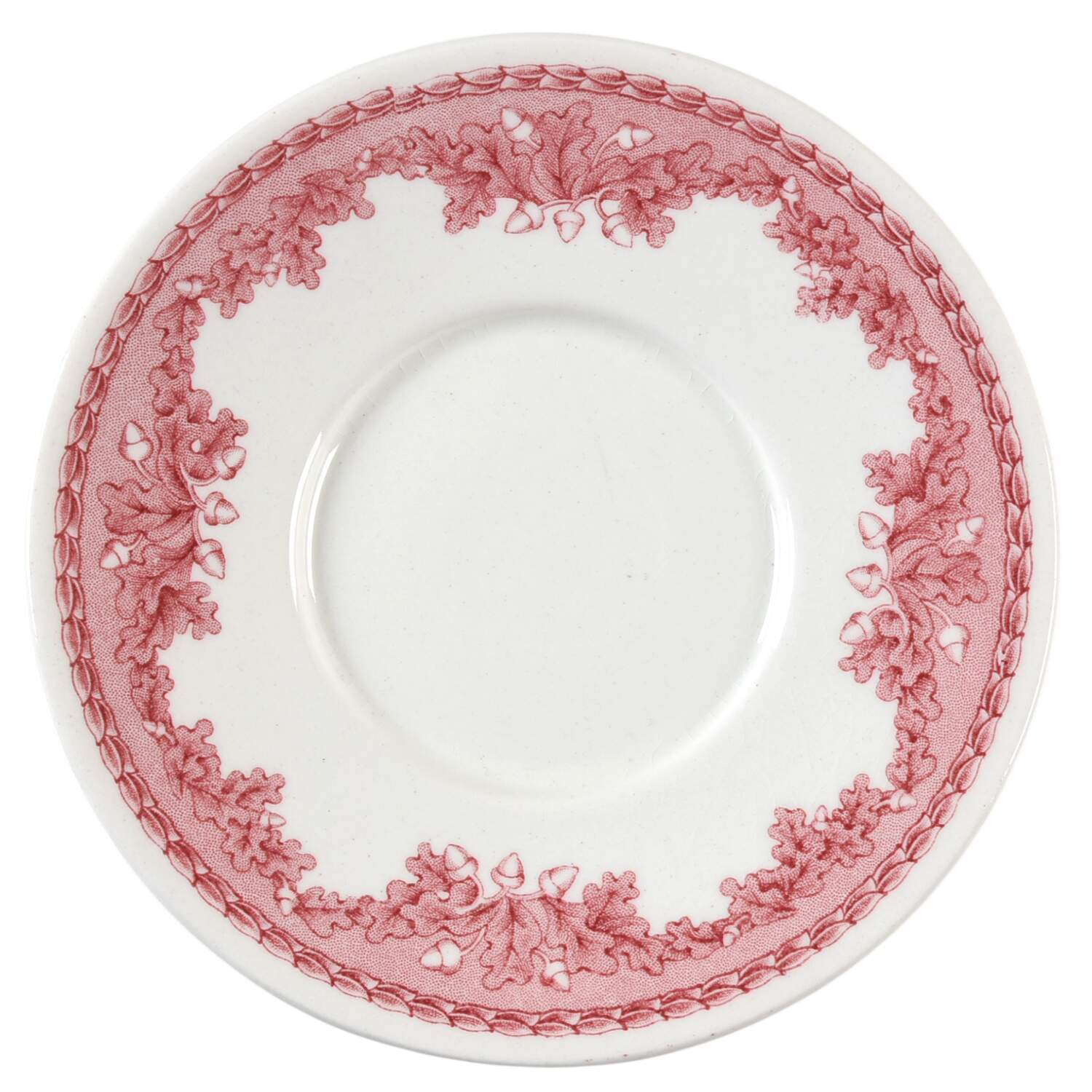 United States Military Academy Red Saucer for Demitasse Cup by Wedgwood-1