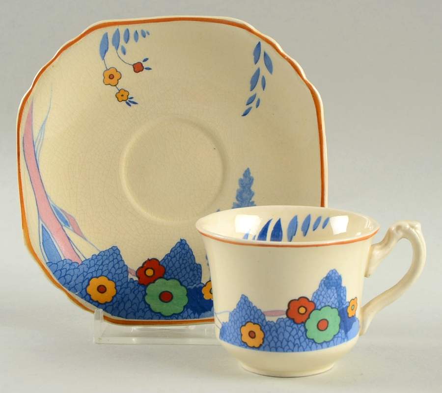 Utopia Flat Demitasse Cup & Saucer Set by Wedgwood-1