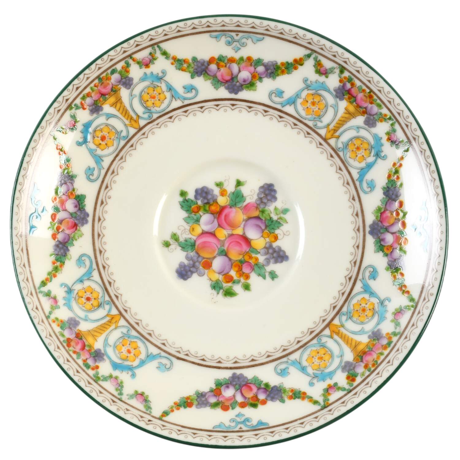 Ventnor (Ivory Background) Saucer by Wedgwood-1