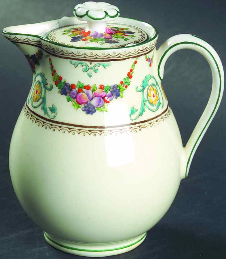 Ventnor (Ivory Background) Large Syrup with Lid by Wedgwood-1