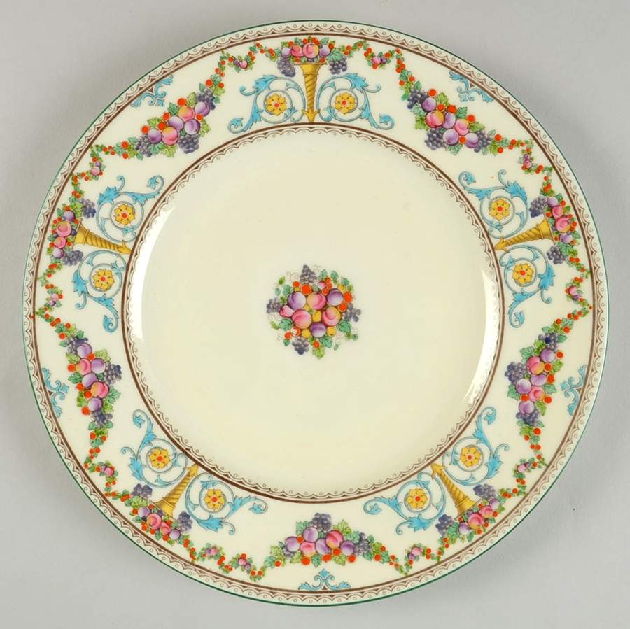 Ventnor (Ivory Background) Luncheon Plate by Wedgwood-1