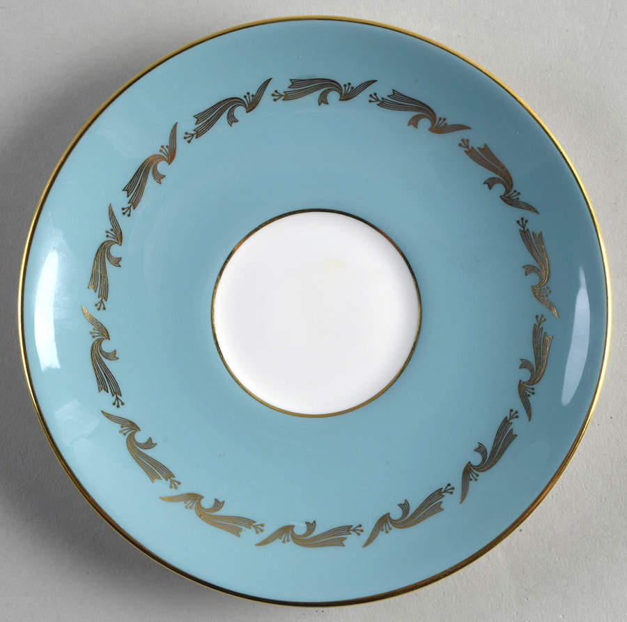 Venus Gold Design Saucer by Wedgwood-1