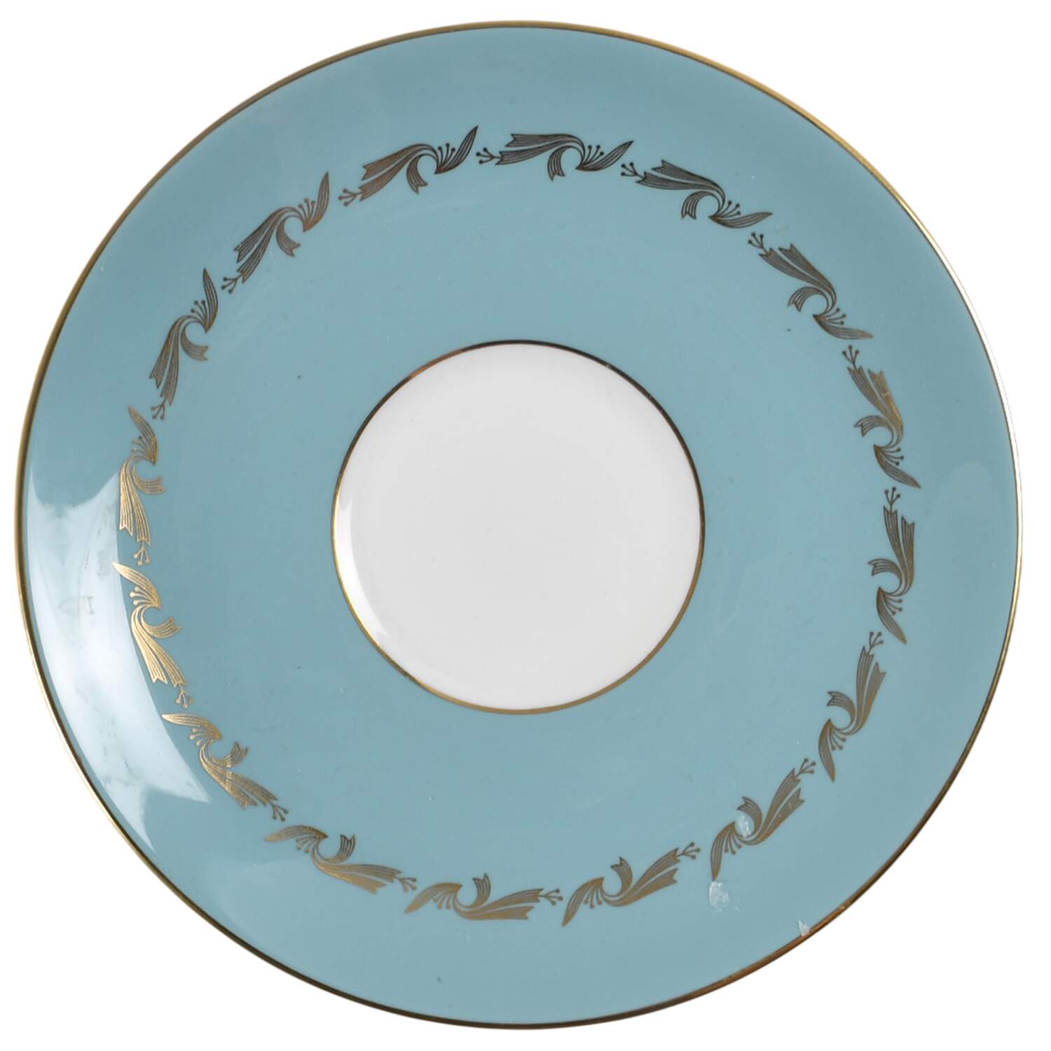 Venus Gold Design Saucer for Cream Soup Bowl by Wedgwood-1