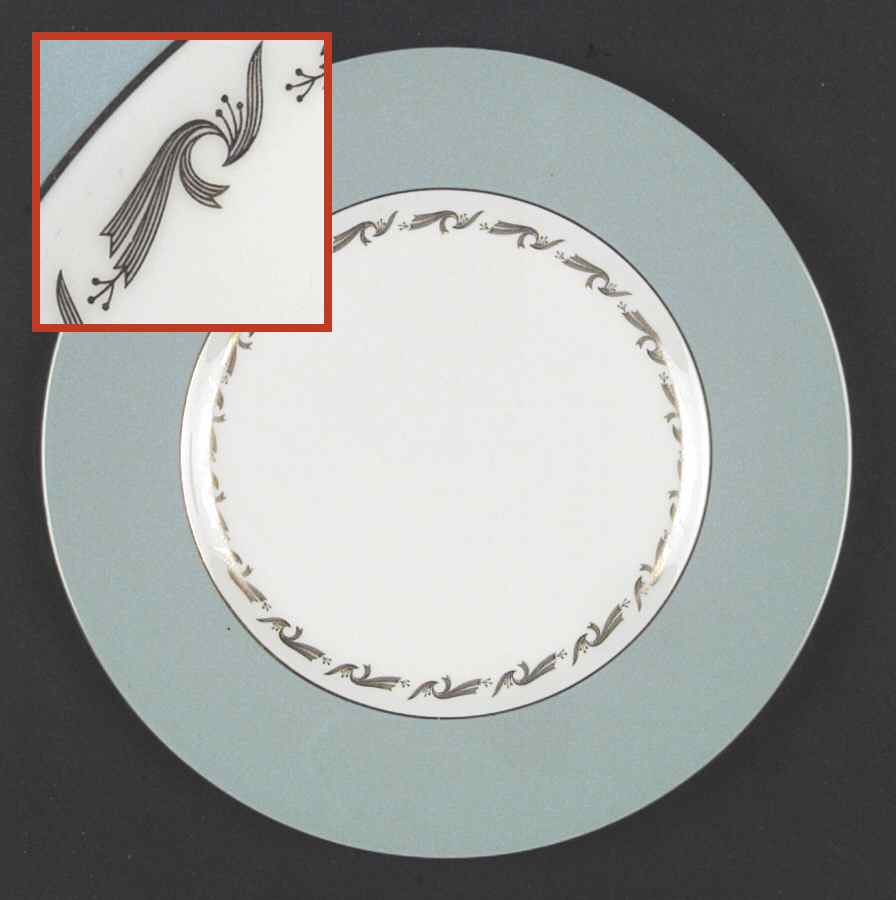 Venus Gold Design Dinner Plate by Wedgwood-1