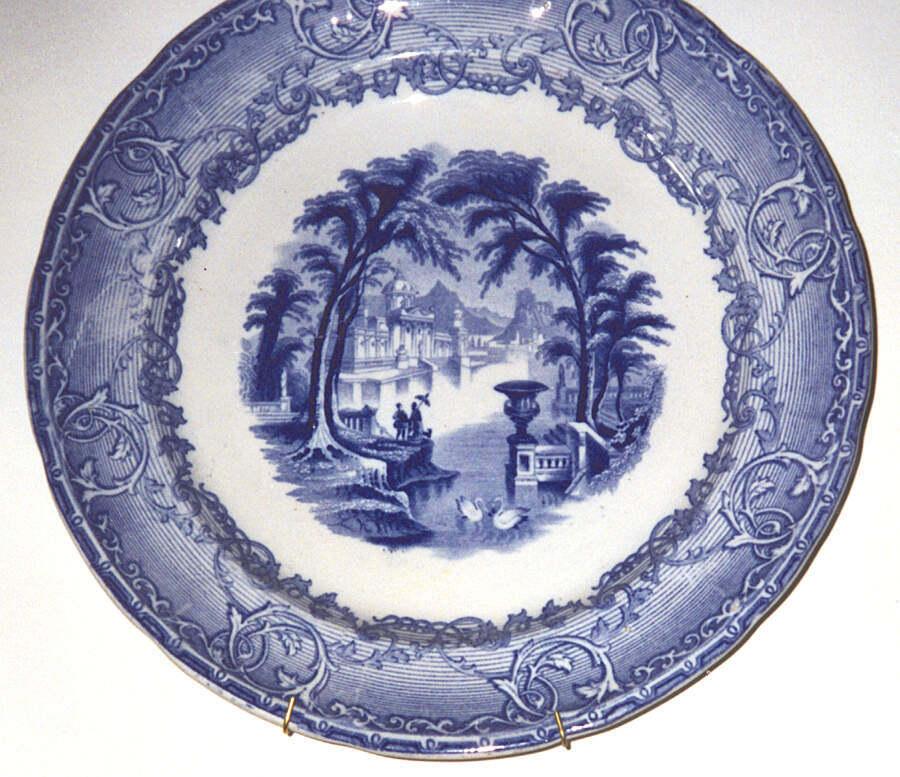 Venus (Blue Landscape) Dinner Plate by Wedgwood-1