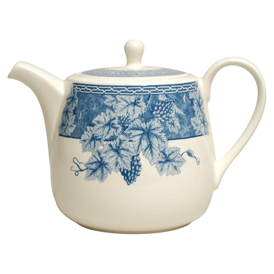 Vintage Blue Tea/Coffee Pot & Lid by Wedgwood-1