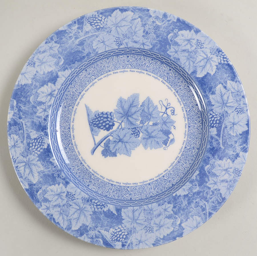 Vintage Blue Luncheon Plate by Wedgwood-1