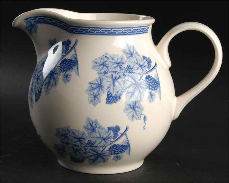 Vintage Blue 64 Oz Jug by Wedgwood-1