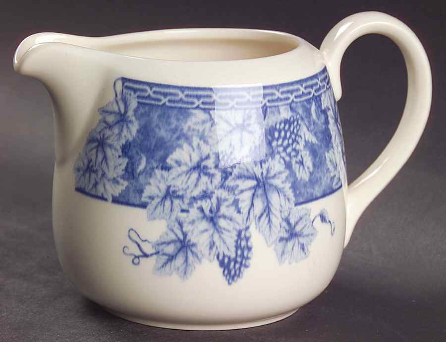 Vintage Blue Creamer by Wedgwood-1